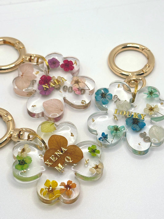 Médaillon Fleurs Séchées